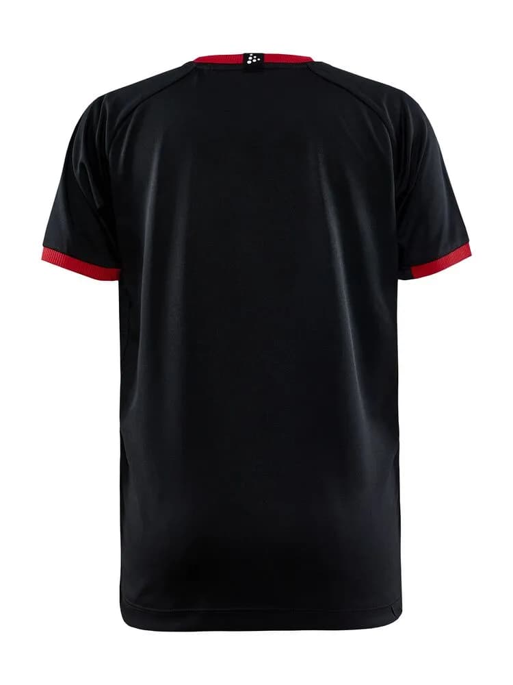 Progress 2.0 Graphic Jersey Jr - Black/Bright Red