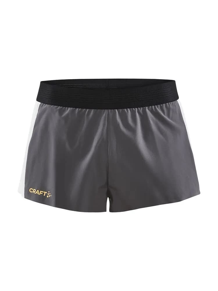PRO Hypervent Split Shorts M - Granite-Ash