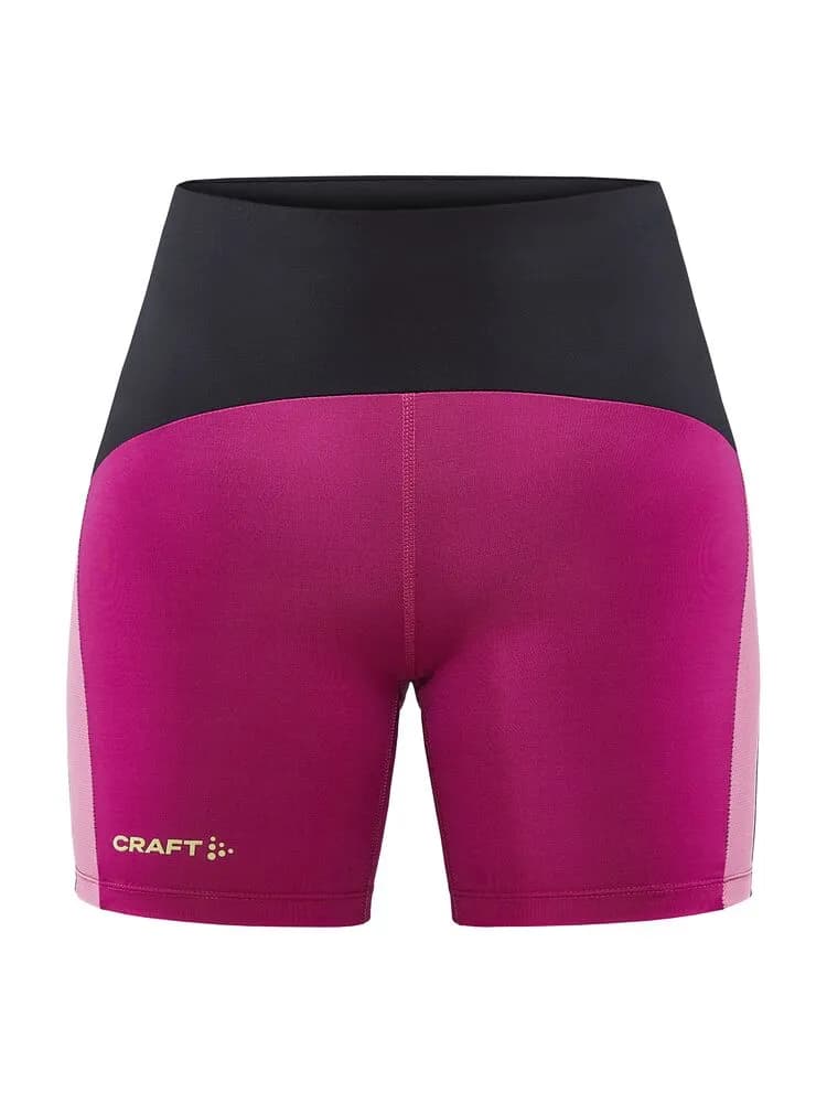 PRO Hypervent Short Tights W - Black-Roxo