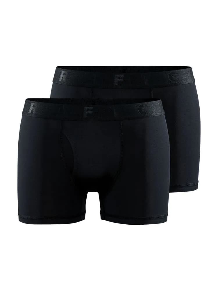Core Dry Boxer 3-Inch 2-Pack M - Black