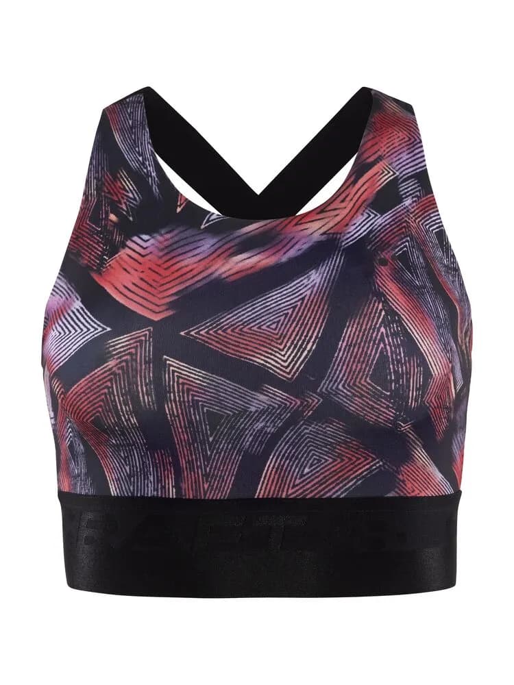 Core Essence Sports Top W - Black/Lavender
