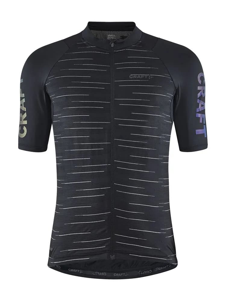 Adv Endur Lumen Jersey M - Black/Black