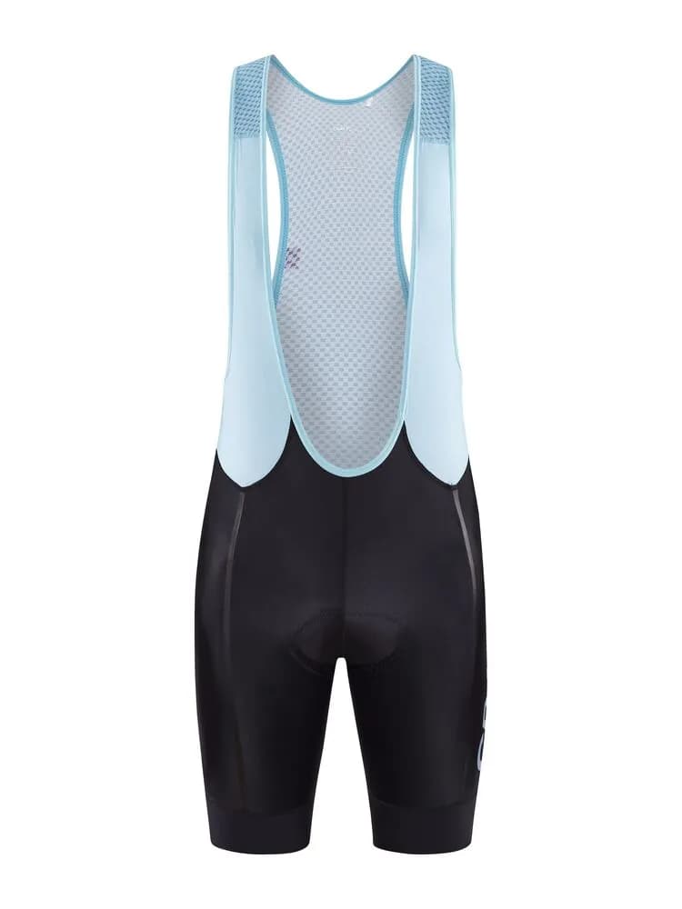 Adv Endur Bib Shorts M - Black-Aquamarine