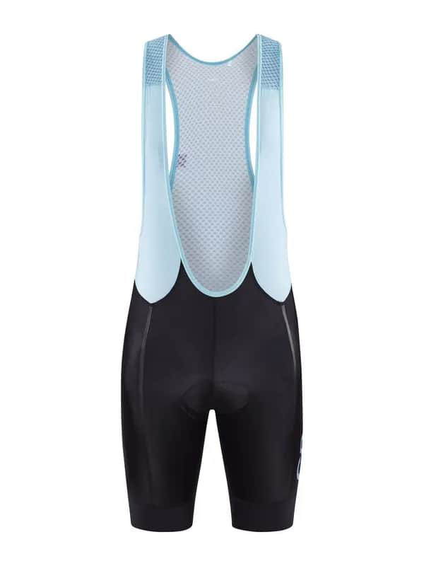 Adv Endur Bib Shorts M - Black-Aquamarine
