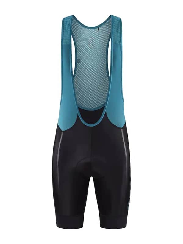 Adv Endur Bib Shorts M - Black/Deep Lake