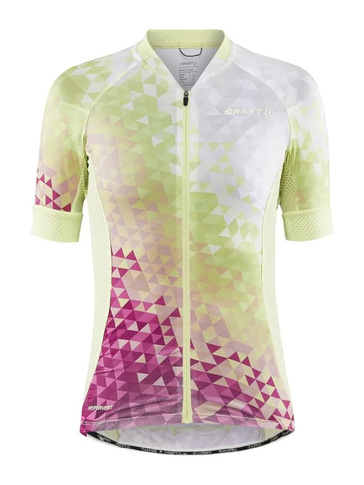 Adv Endur Graphic Jersey W - Multi/Giallo