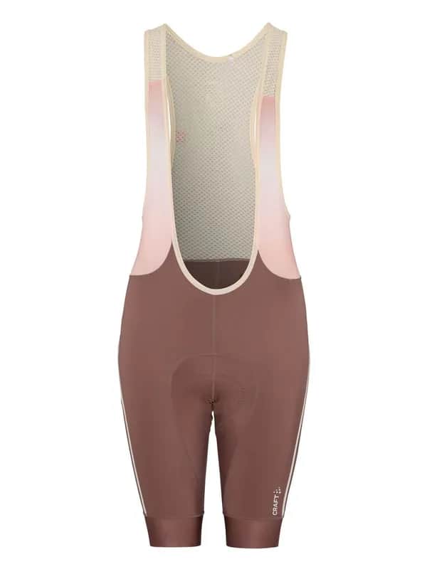 Adv Endur Bib Shorts W - Rose Brown/Tofu
