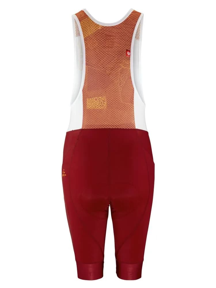 Adv Endur Bib Shorts W - Rhubarb-Sour