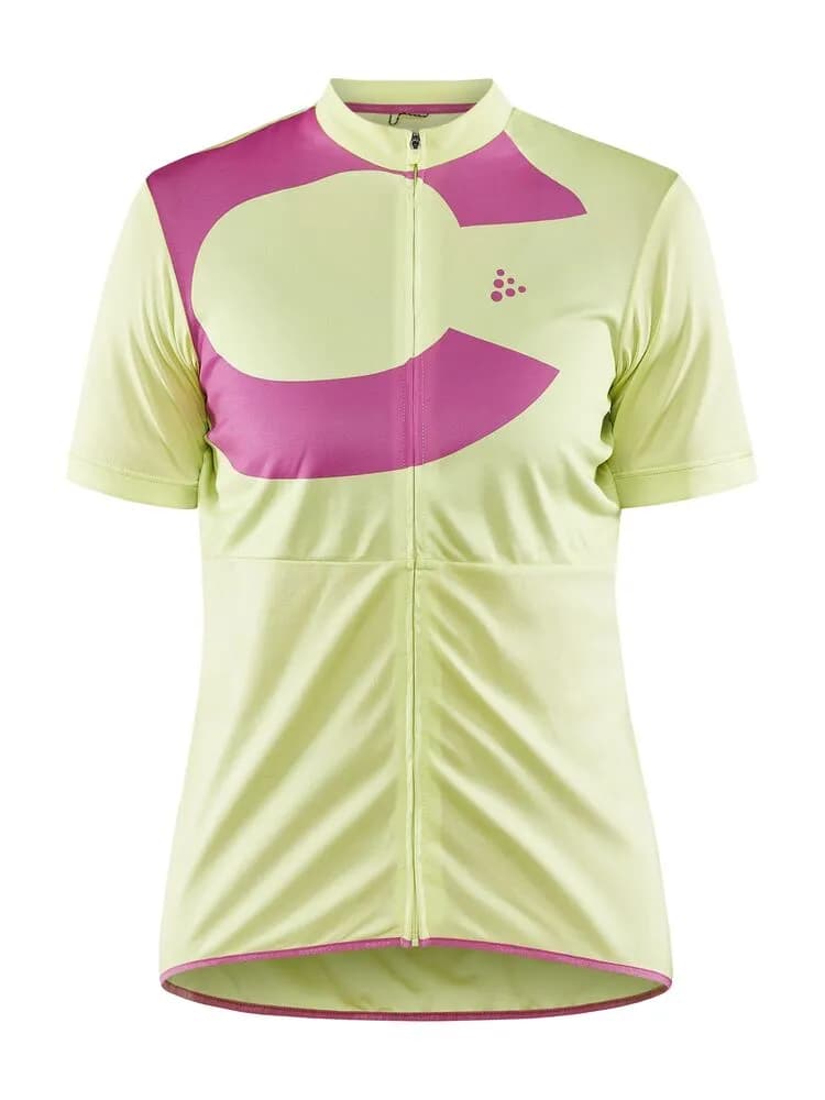 Core Endur Logo Jersey W - Giallo/Camelia