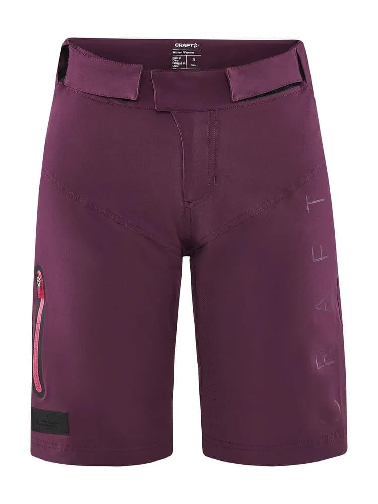 Adv Offroad XT Shorts w Pad W - Burgundy