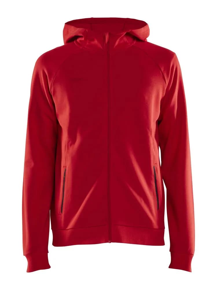Core Soul Full Zip Hood M - Bright Red