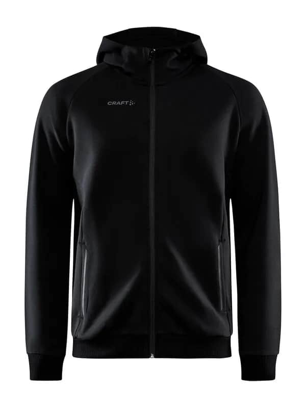 Core Soul Full Zip Hood M - Black