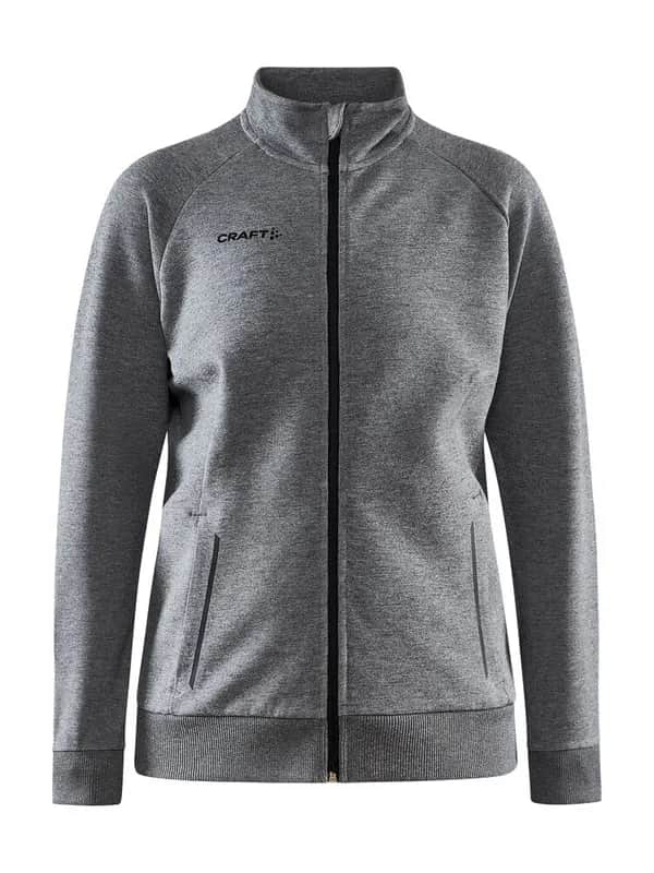 Core Soul Full Zip Jacket W - Dk Grey Melange