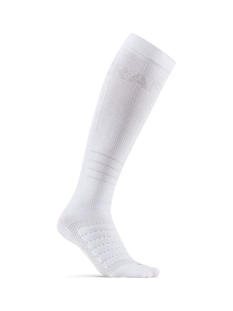 Active Compression Sock - White