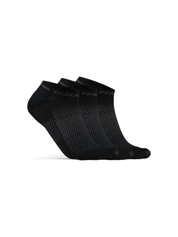 Core Dry Shaftless Sock 3-Pack - Black