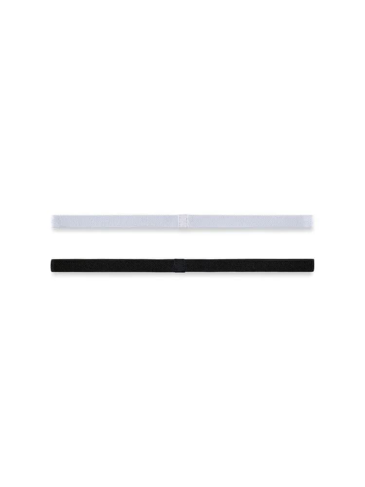 Training Hairband 2-Pack - Black/White