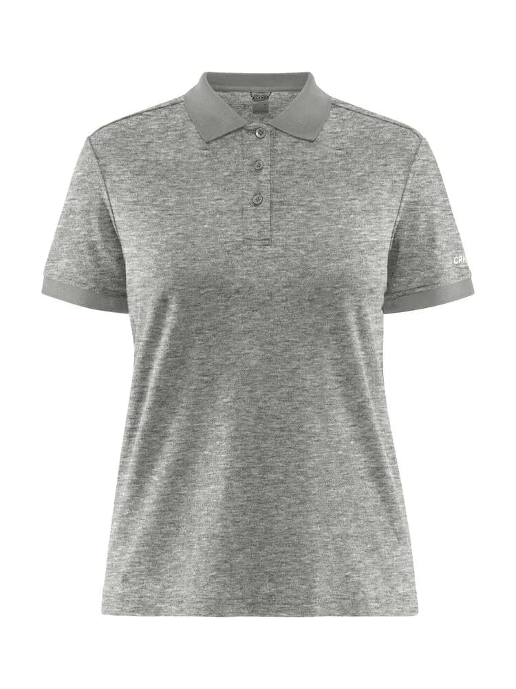 Core Blend Polo Shirt W - Grey Melange