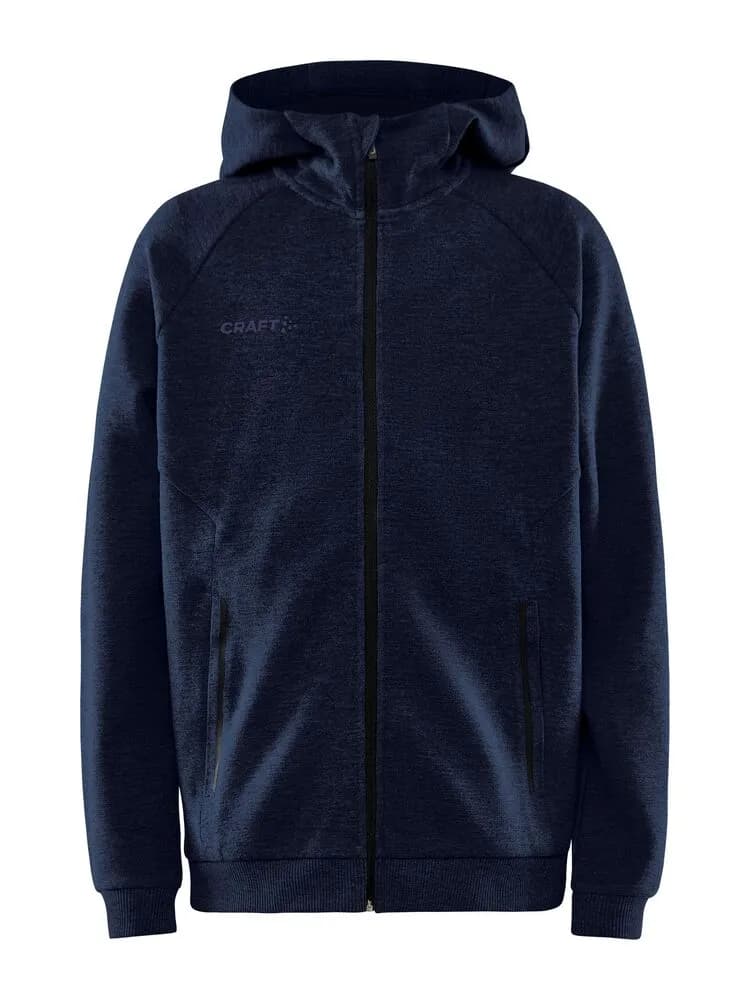 Core Soul Full Zip Hood Jr - Dark Navy
