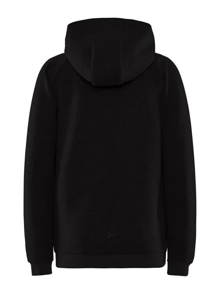 Core Soul Full Zip Hood Jr - Black
