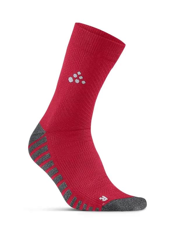 Ability Anti Slip Mid Sock - Bright Red