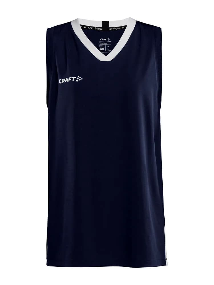 Basket 2.0 Singlet JR - Navy Blue