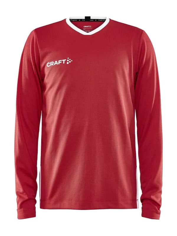 Progress Ls Basket Jersey Jr - Bright Red