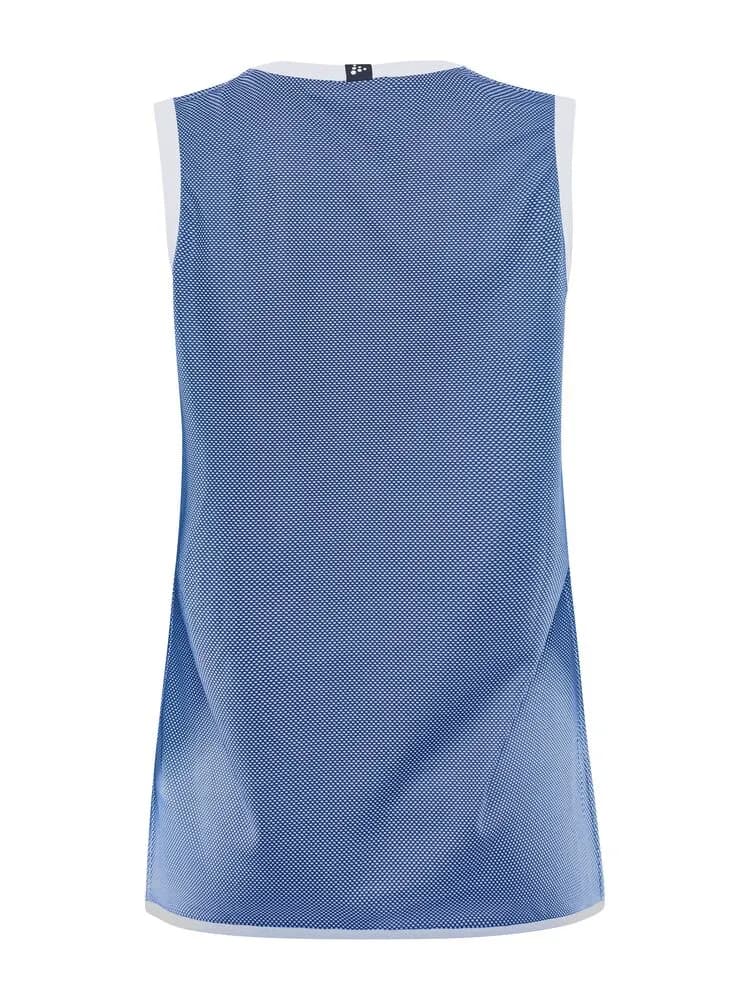 Progress Reversible Basket Singlet W - Club Cobolt/White