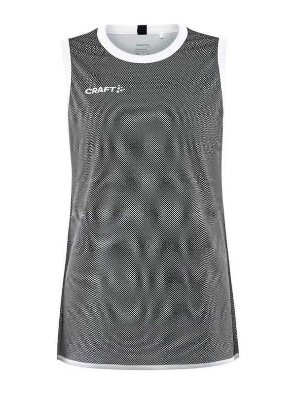 Progress Reversible Basket Singlet W - Black/White