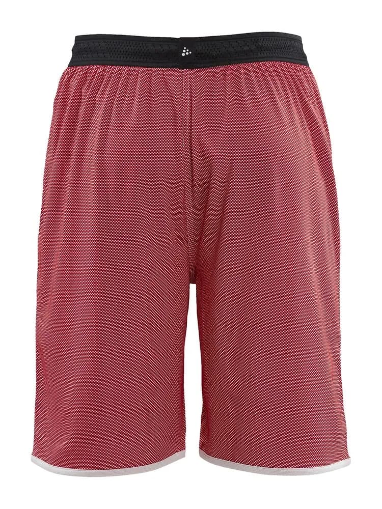 Progress Reversible Basket Shorts M - Bright Red/White