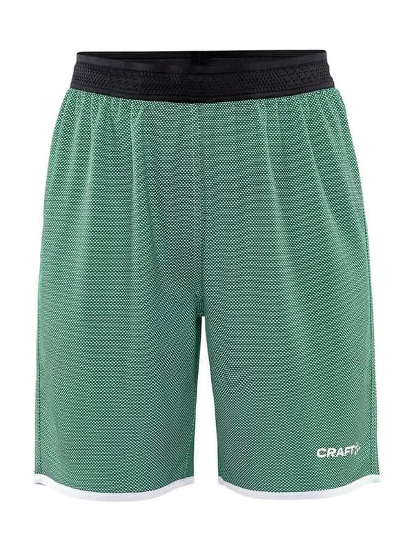 Progress Reversible Basket Shorts W - Team Green/White
