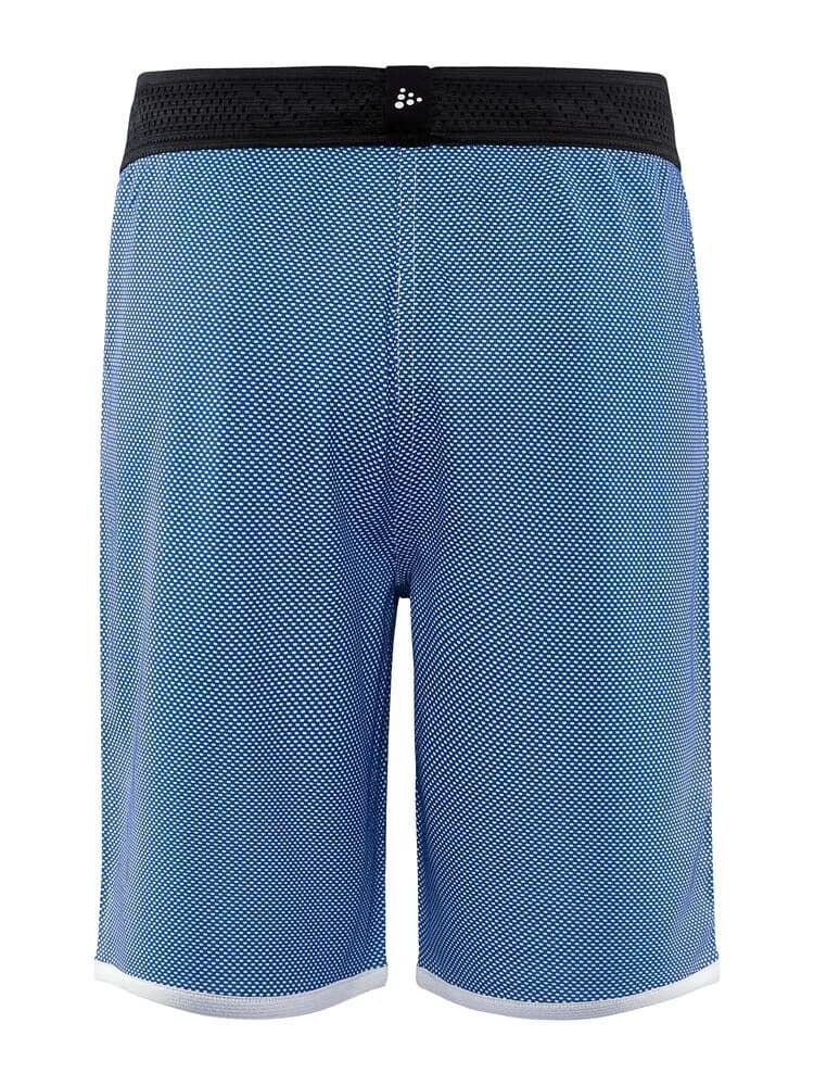 Progress Reversible Basket Shorts Jr - Club Cobolt/White
