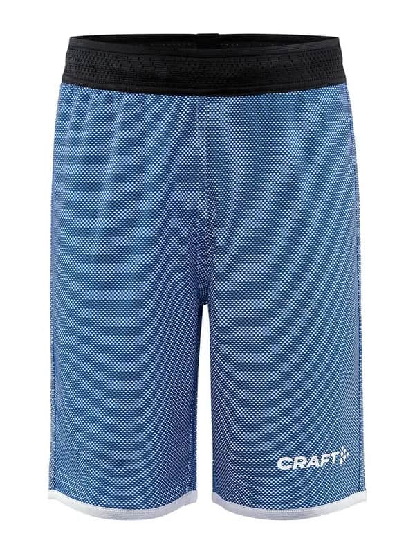 Progress Reversible Basket Shorts Jr - Club Cobolt/White