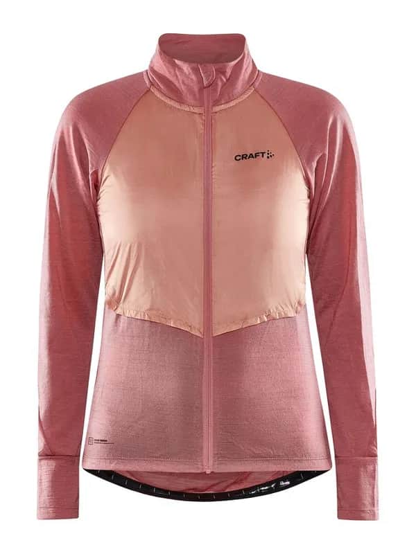 Adv Bike SubZ Wool LS Jersey W - Coral/Glow