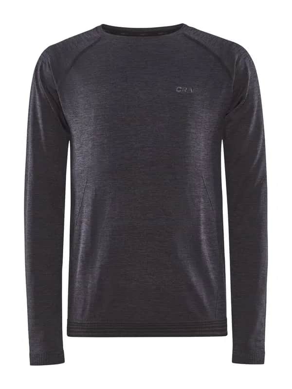 CORE Dry Active Comfort LS JR - BLACK