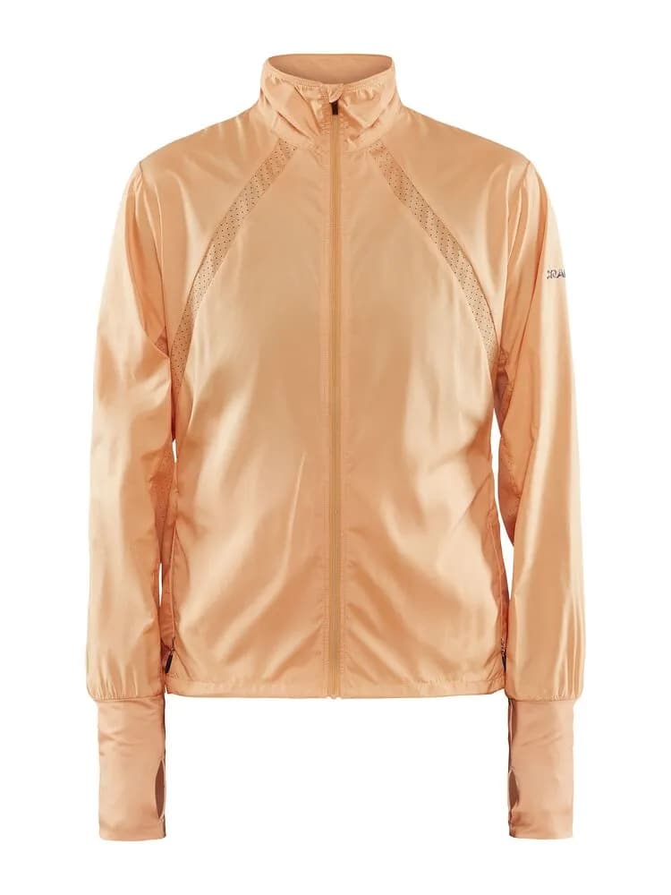 Adv Essence Wind Jacket W - Peach