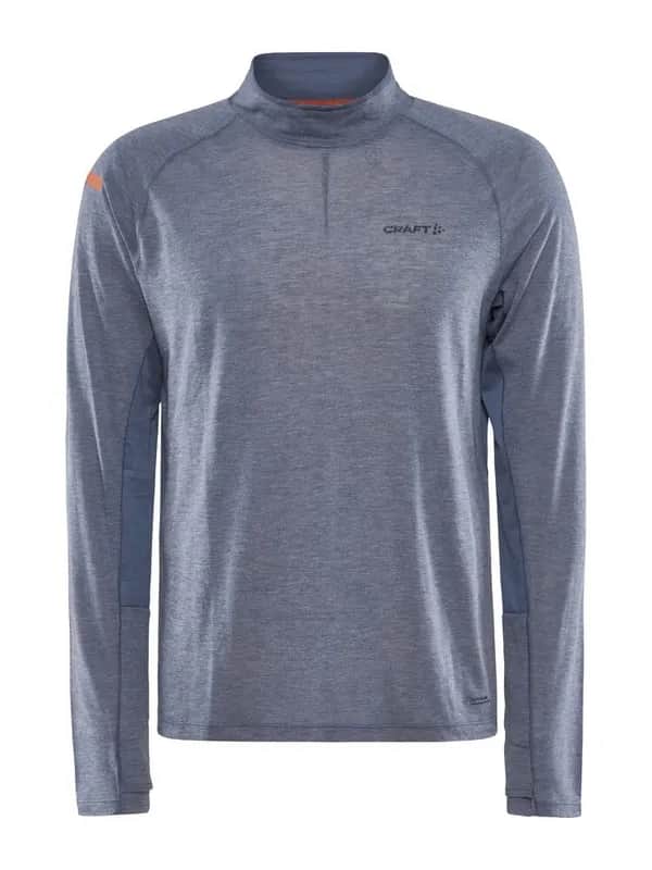 ADV SubZ Wool LS Tee 2 M - Flow/Melange