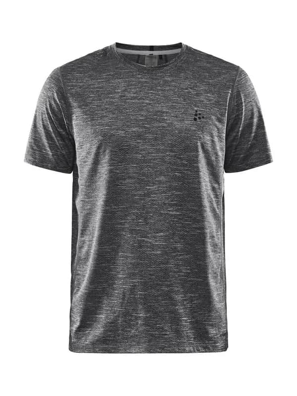 Adv Charge Melange SS Tee M - Black Melange