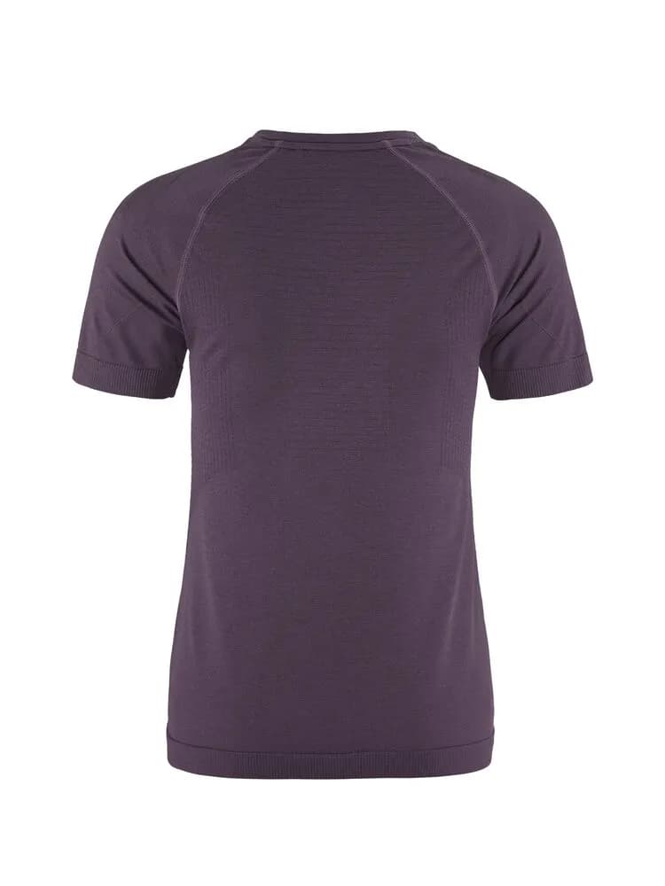 Core Dry Active Comfort Ss W - Dk Plum