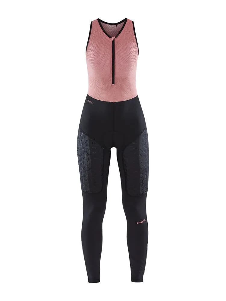 Adv Bike SubZ Bib Tights W - Black/Coral