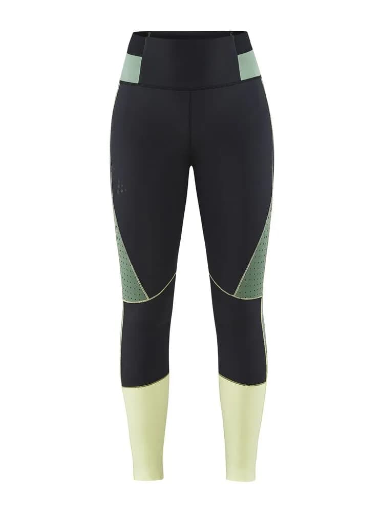 PRO Charge Blocked Tights W - Giallo-Black