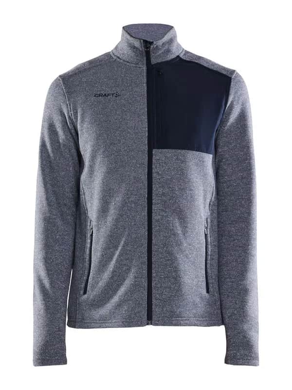 Adv Explore Heavy Fleece Jacket M - Flow/Blaze