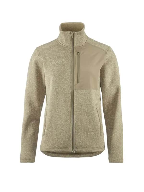 Adv Explore Heavy Fleece Jacket W - Raw/Melange