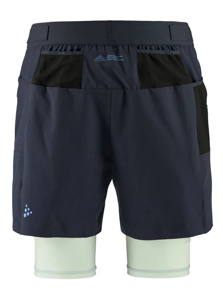 PRO Trail 2in1 Shorts M - Blaze-Plexi