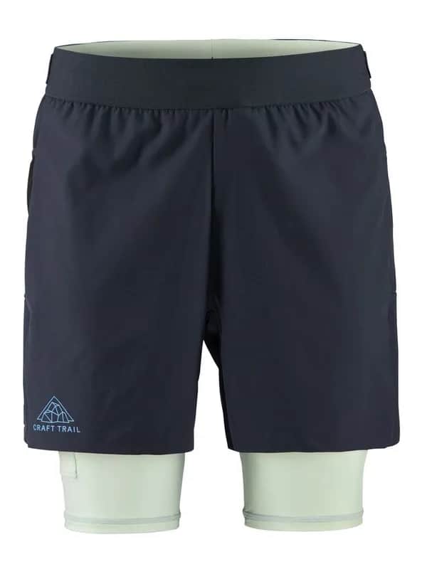 PRO Trail 2in1 Shorts M - Blaze-Plexi