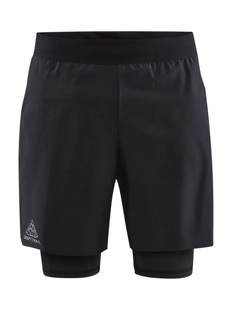 PRO Trail 2in1 Shorts M - Black