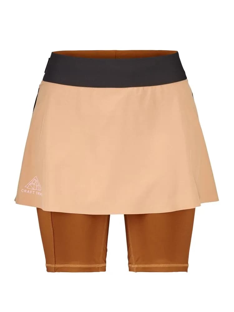 PRO Trail 2in1 Skirt W - Cliff/Mud