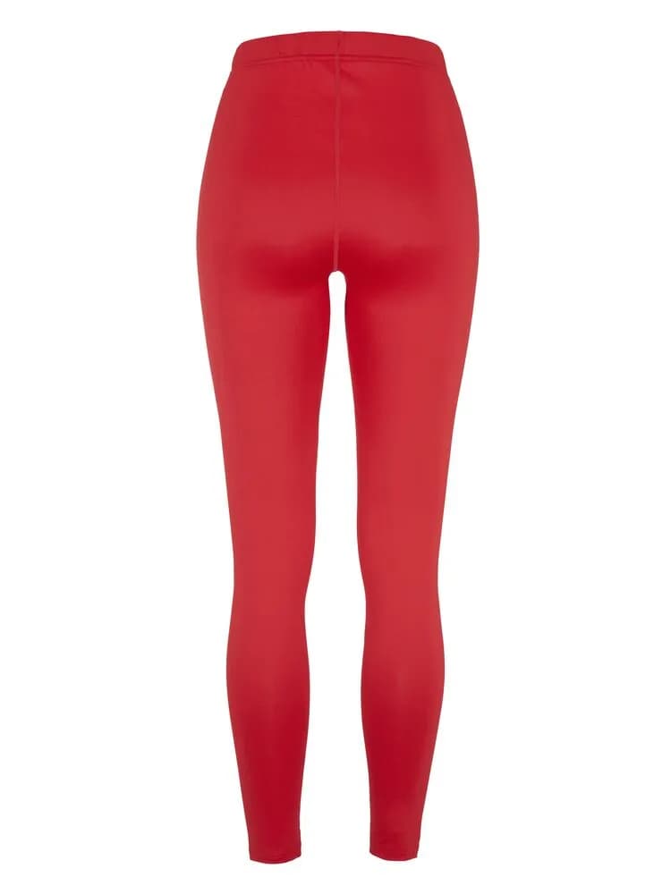 Adv Nordic Ski Club Tights W - Bright Red/White