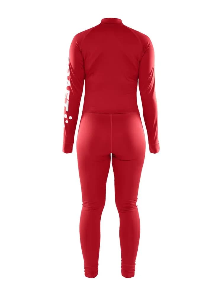 Adv Nordic Ski Club Suit W - Bright Red