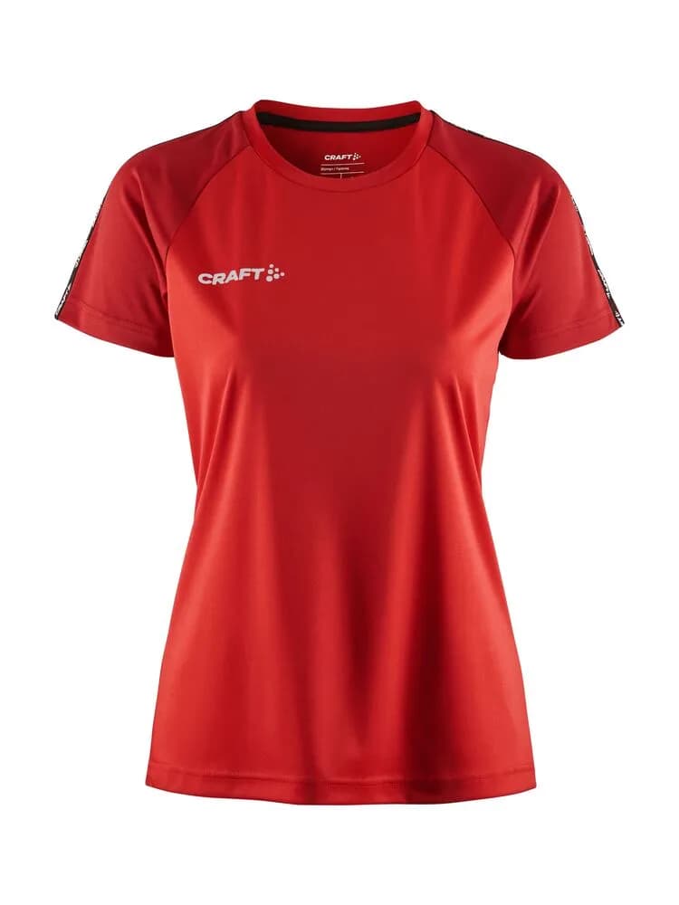 Squad Go Contrast Jersey W - Bright Red/Express
