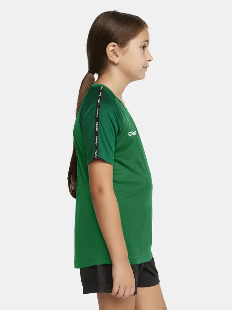 Squad Go Contrast Jersey Jr - Team Green/Ivy